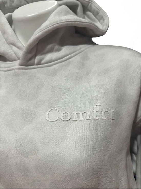Comfrt Other - Comfort Kids Hooded Pullover Jacket in Light Gray